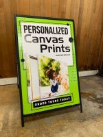 Green colored display sign from Hollywood Sign and Graphics in Gresham, OR