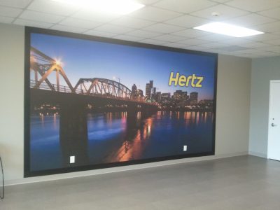Hertz wall mural