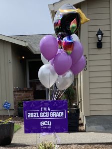 graduation yard sign